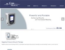 Tablet Screenshot of corkmedical.com